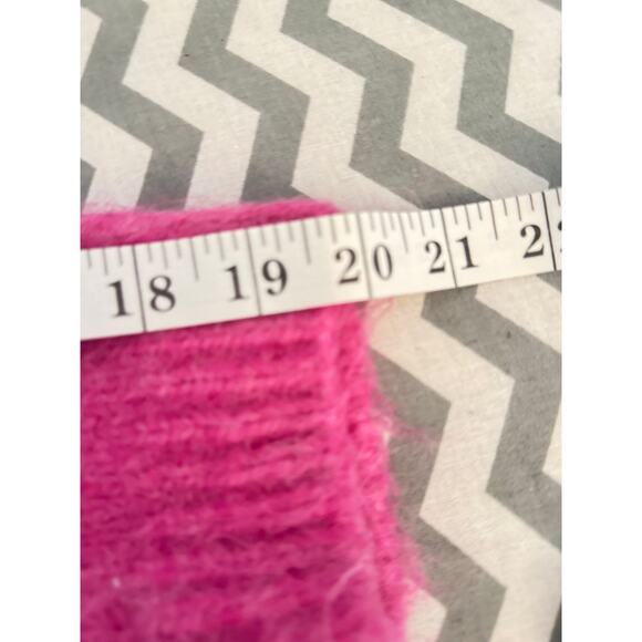 Zara Girls Size 13/14 Pink Fluffy Sweater – Soft Cozy Pullover - Picture 7 of 7